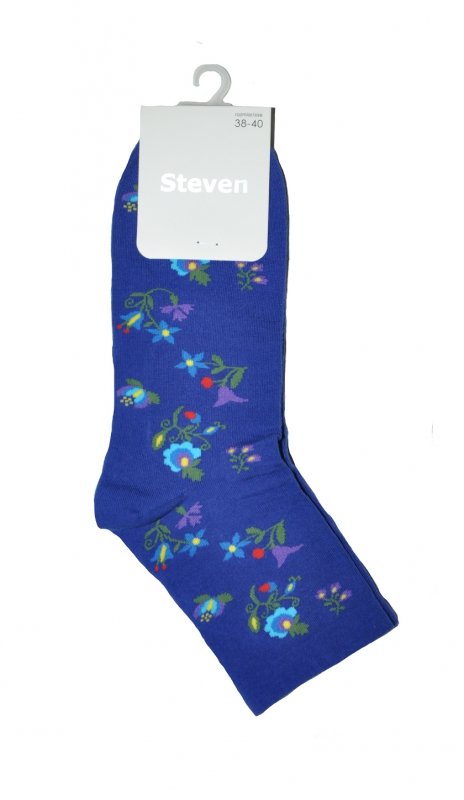 Dámske ponožky STEVEN modré 35-37