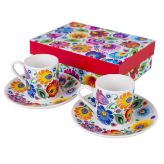 II.akosť - Sada 2 šálok na espresso 90ml - biele