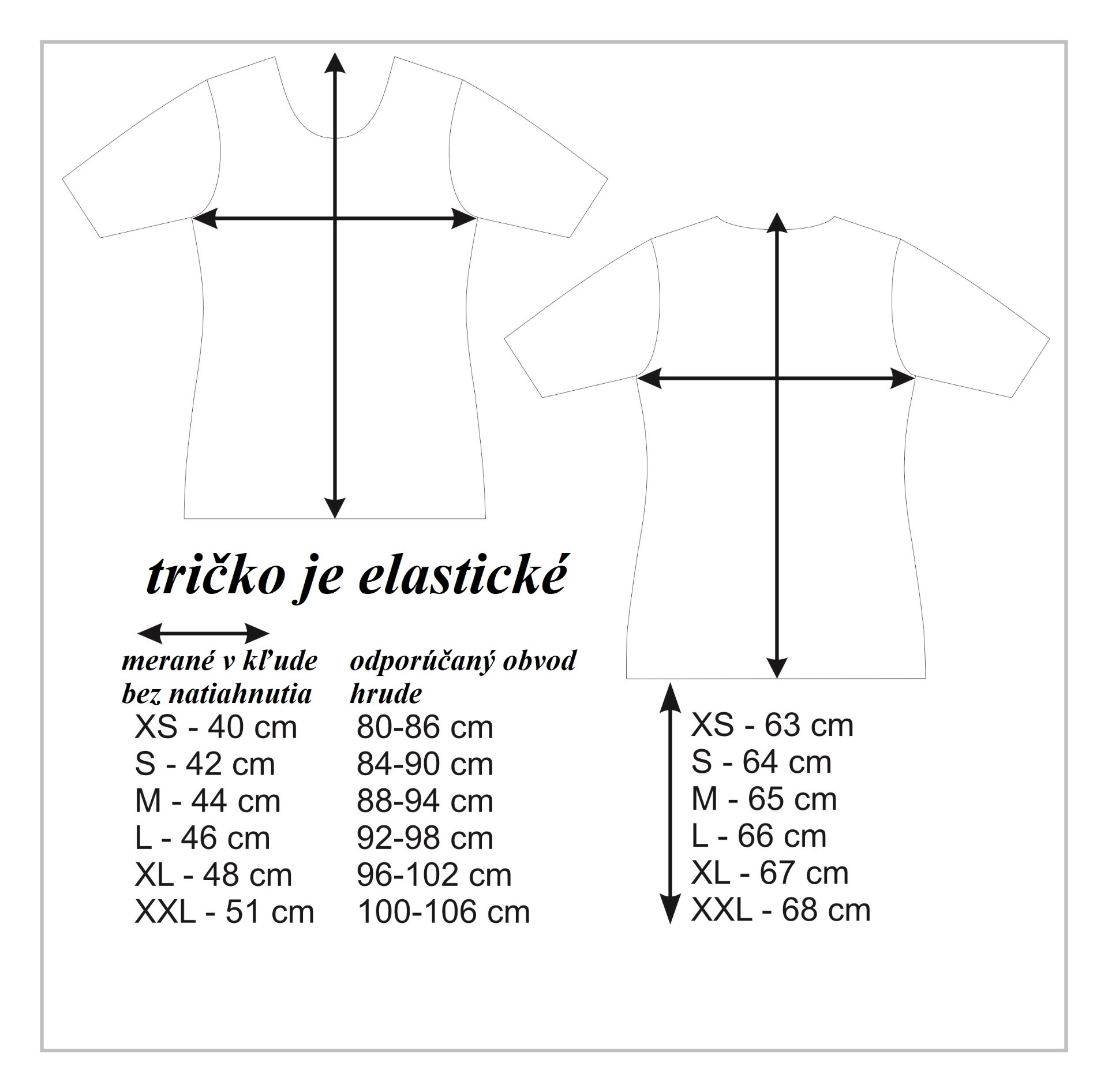 Dámske tričko s ľudovým motívom - čierne