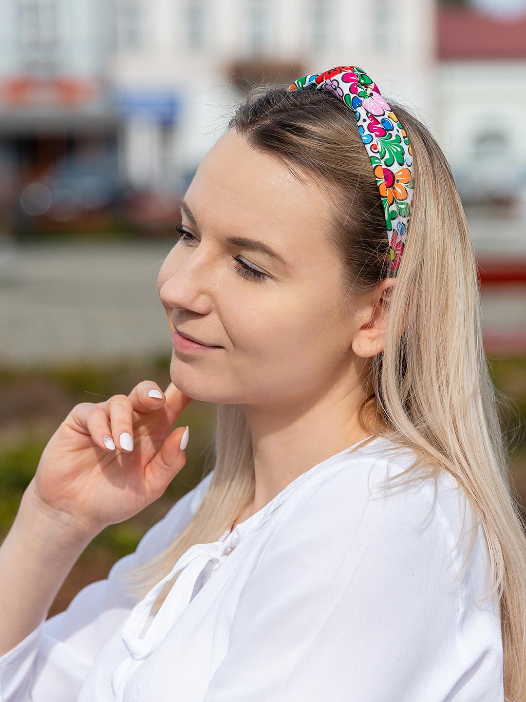 Čelenka do vlasov - kvetinová