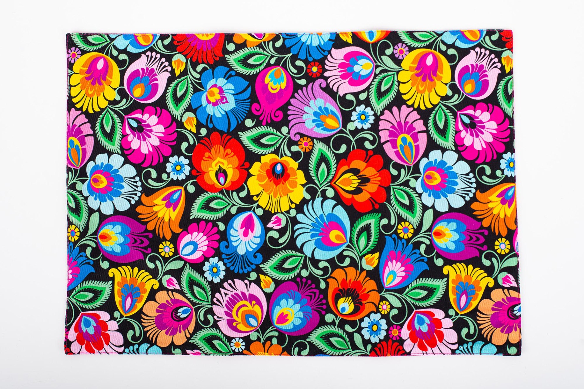 Textilná podložka pod tanier 32x45 cm - čierna