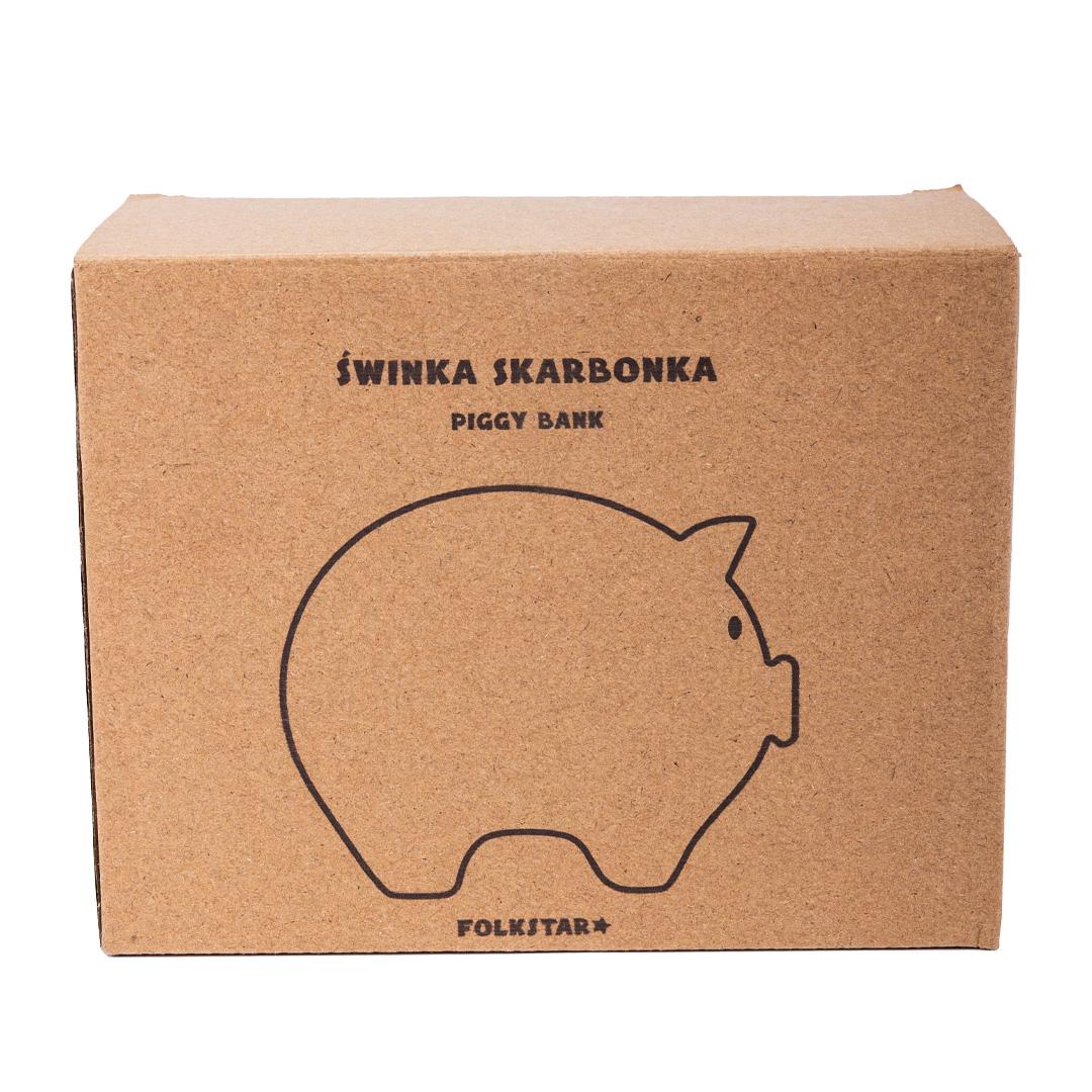 Pokladnička s ľudovým motívom - prasiatko