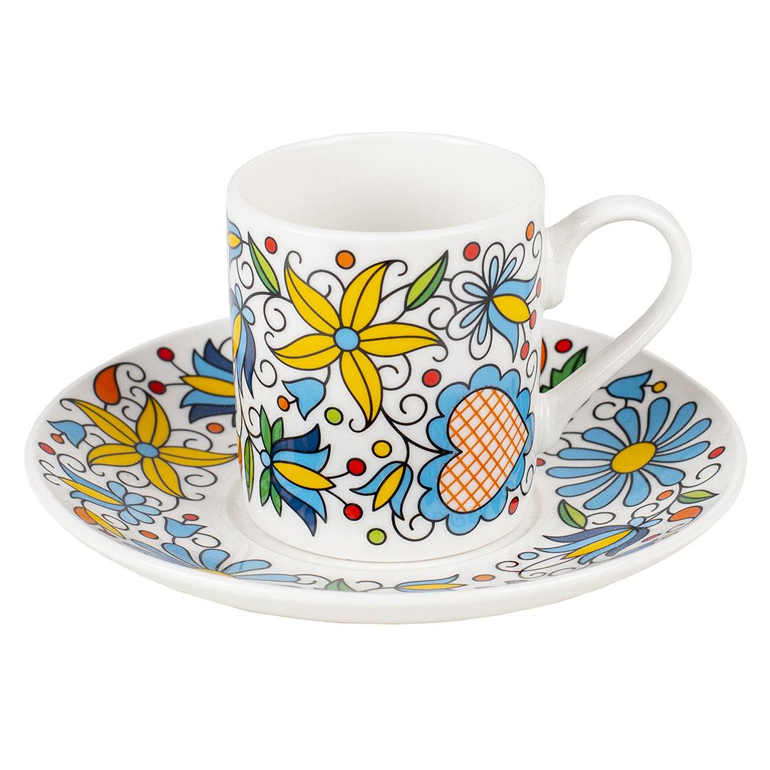 Sada 2 šálok na espresso 90ml - modré