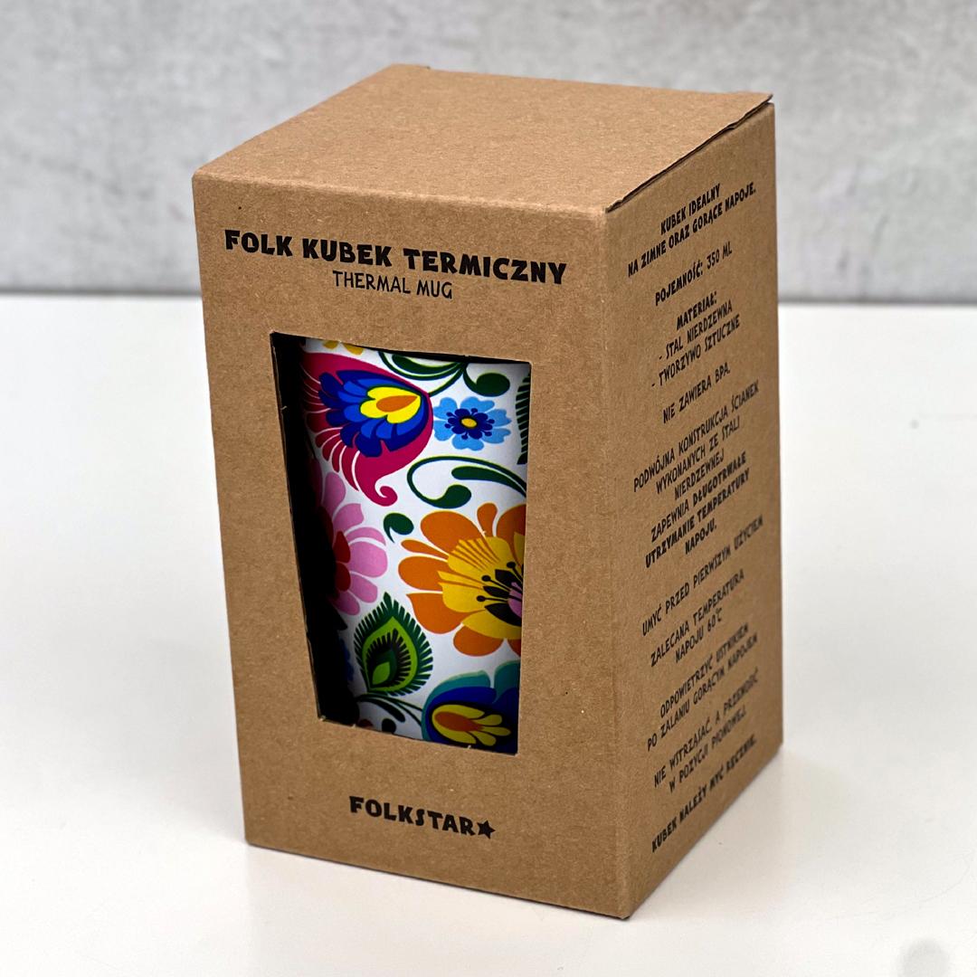 Termo pohár 350ml - biely