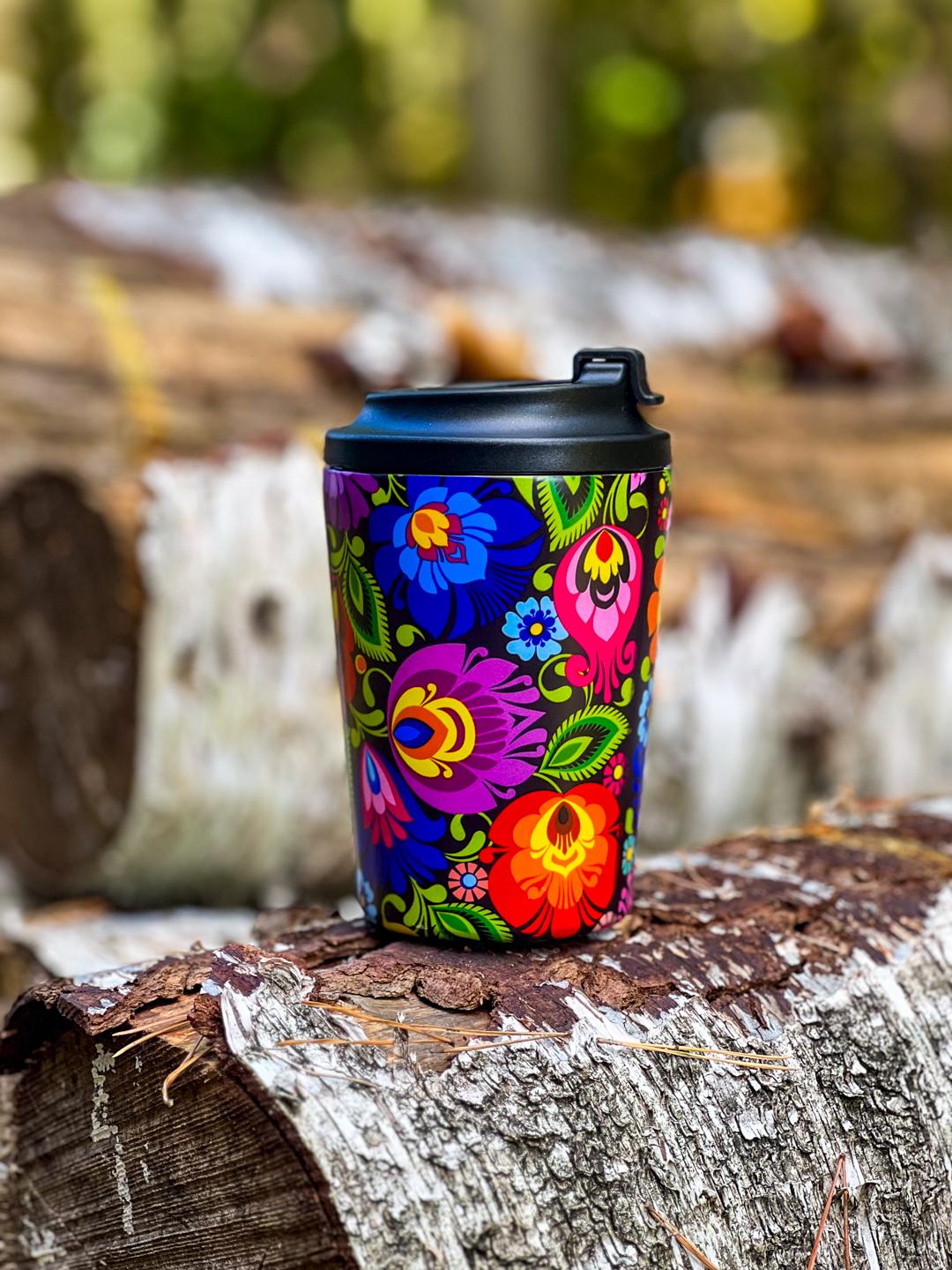Termo pohár 350ml - čierny
