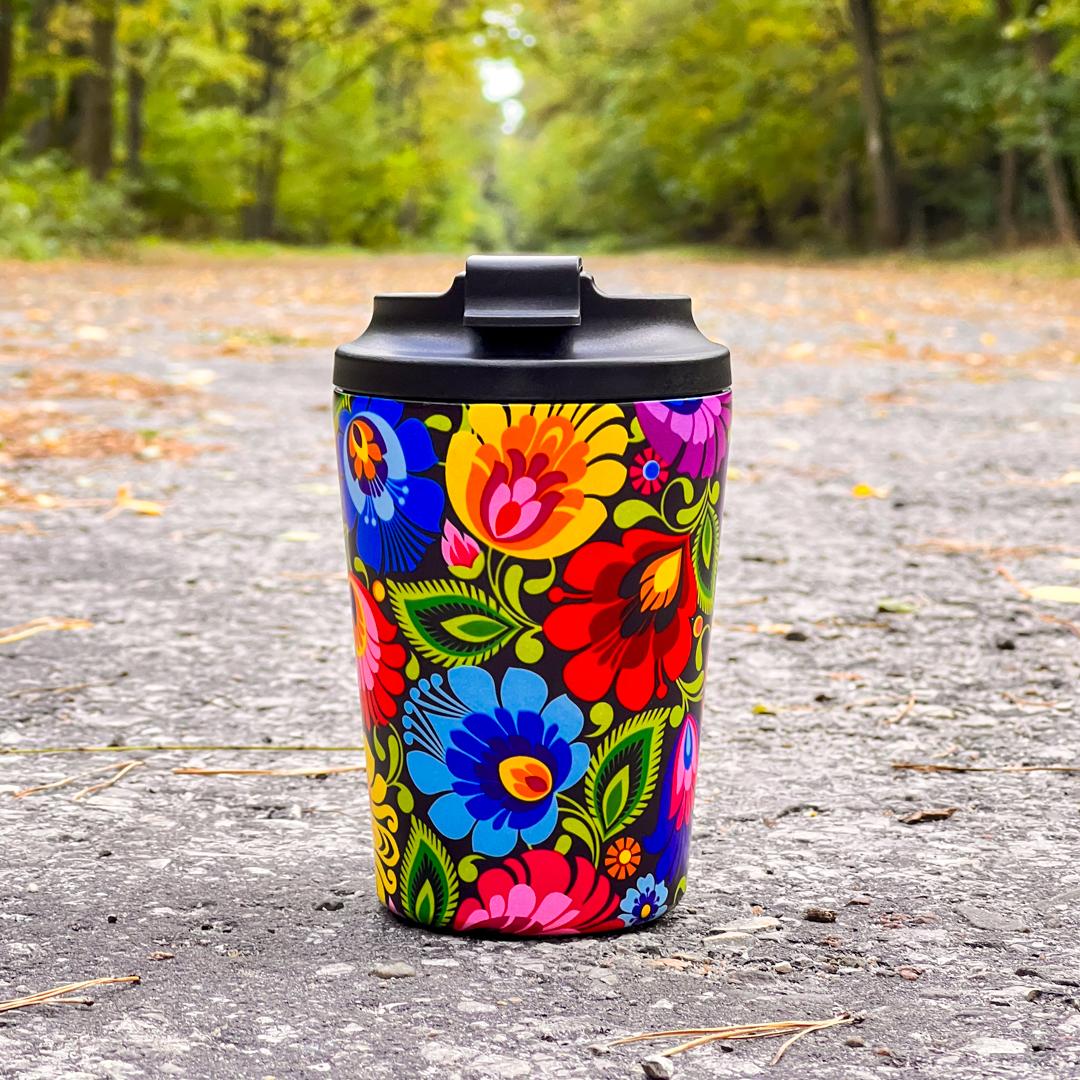 Termo pohár 350ml - čierny